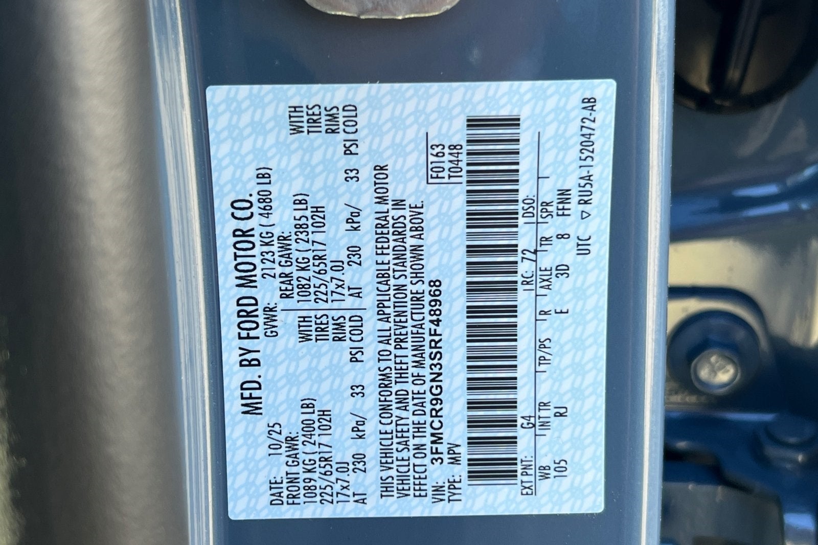 2025 Ford Bronco Sport Heritage