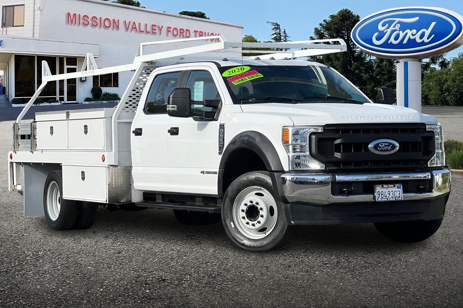 2020 Ford F-550SD Scelzi Contractor Bed