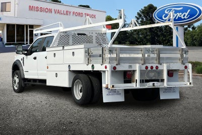 2020 Ford F-550SD Scelzi Contractor Bed