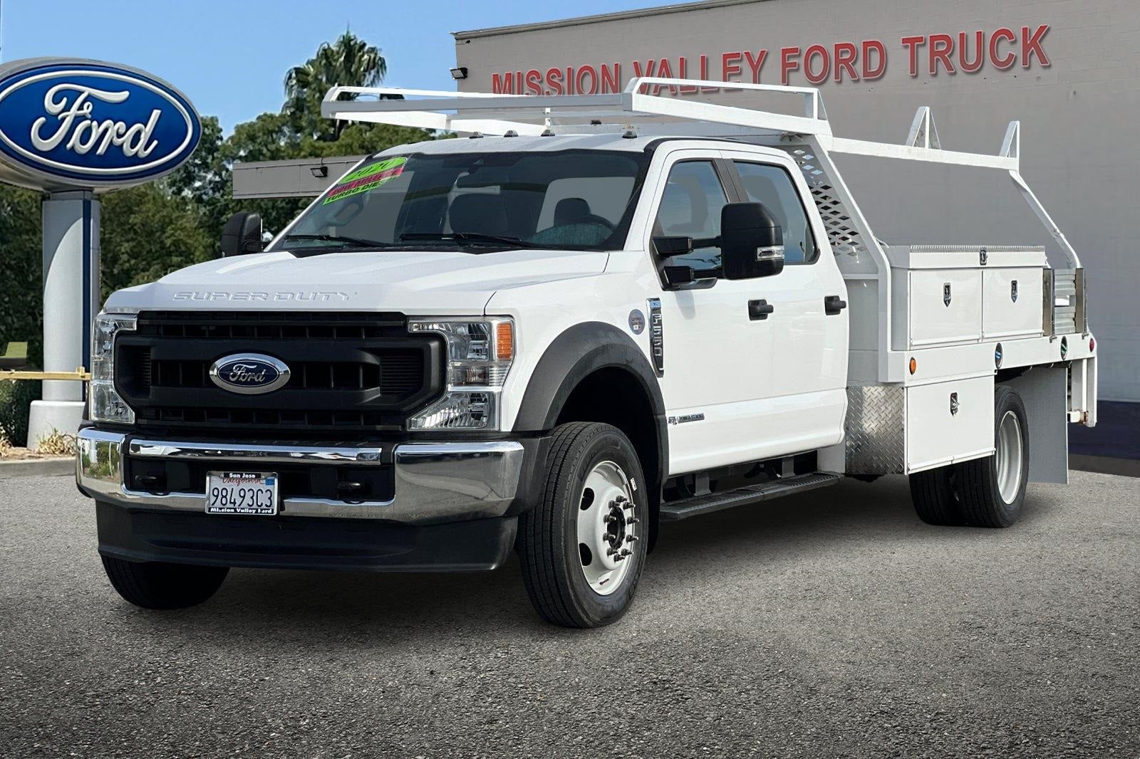 2020 Ford F-550SD Scelzi Contractor Bed