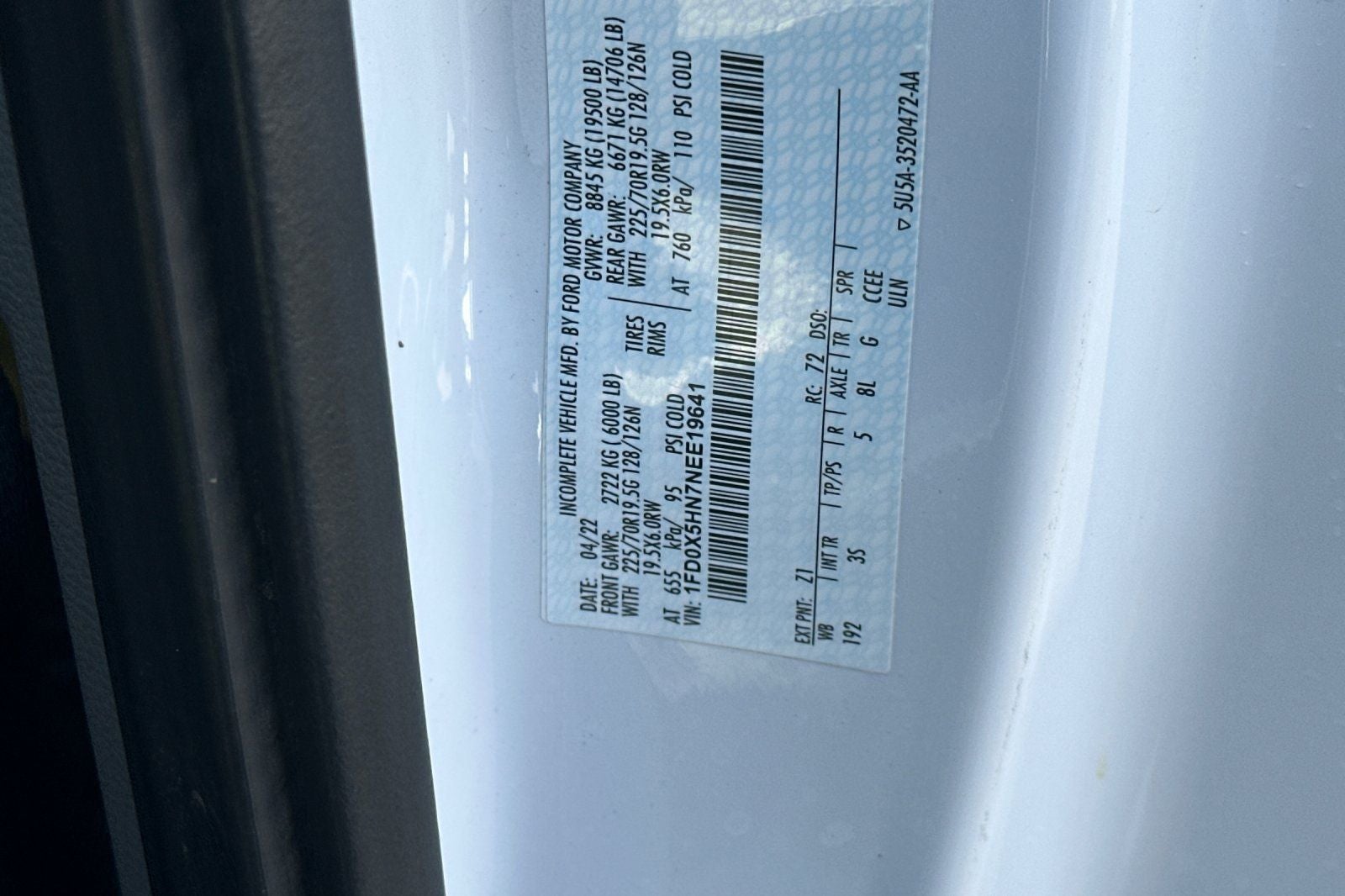2022 Ford F-550SD XLT DRW