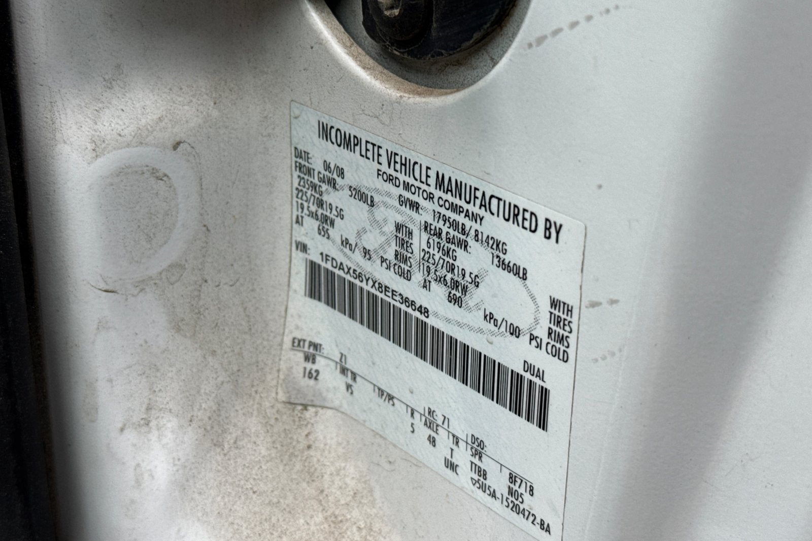 2008 Ford F-550SD DRW