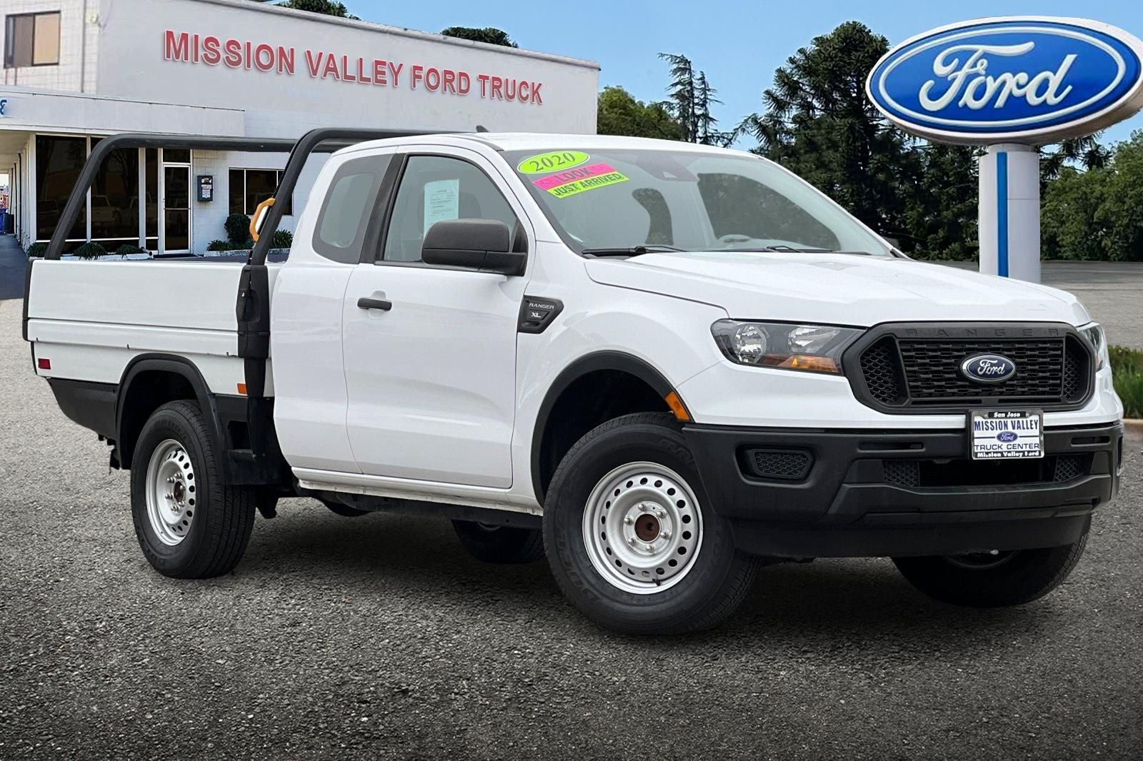 2020 Ford Ranger XL Flatbed w/Rack