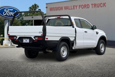 2020 Ford Ranger XL Flatbed w/Rack