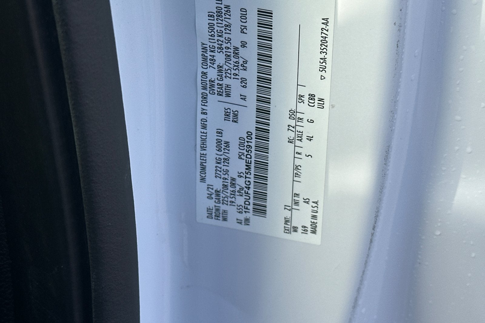 2021 Ford F-450SD XL DRW