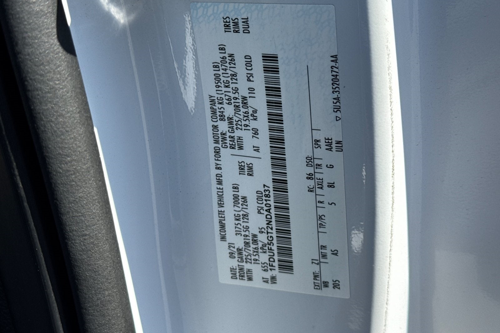 2022 Ford F-550SD 16Ft Stakebed