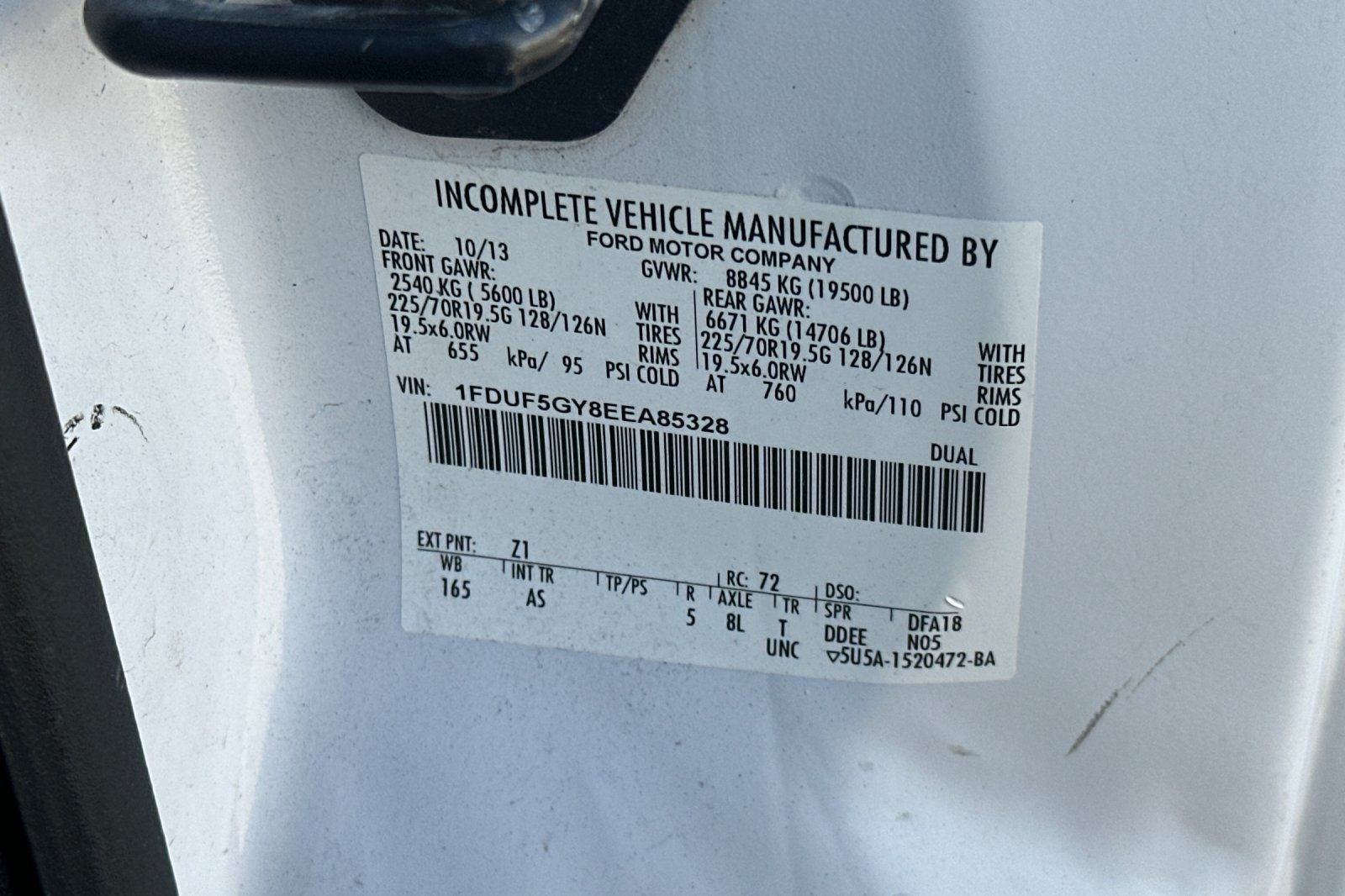 2014 Ford F-550SD XL DRW