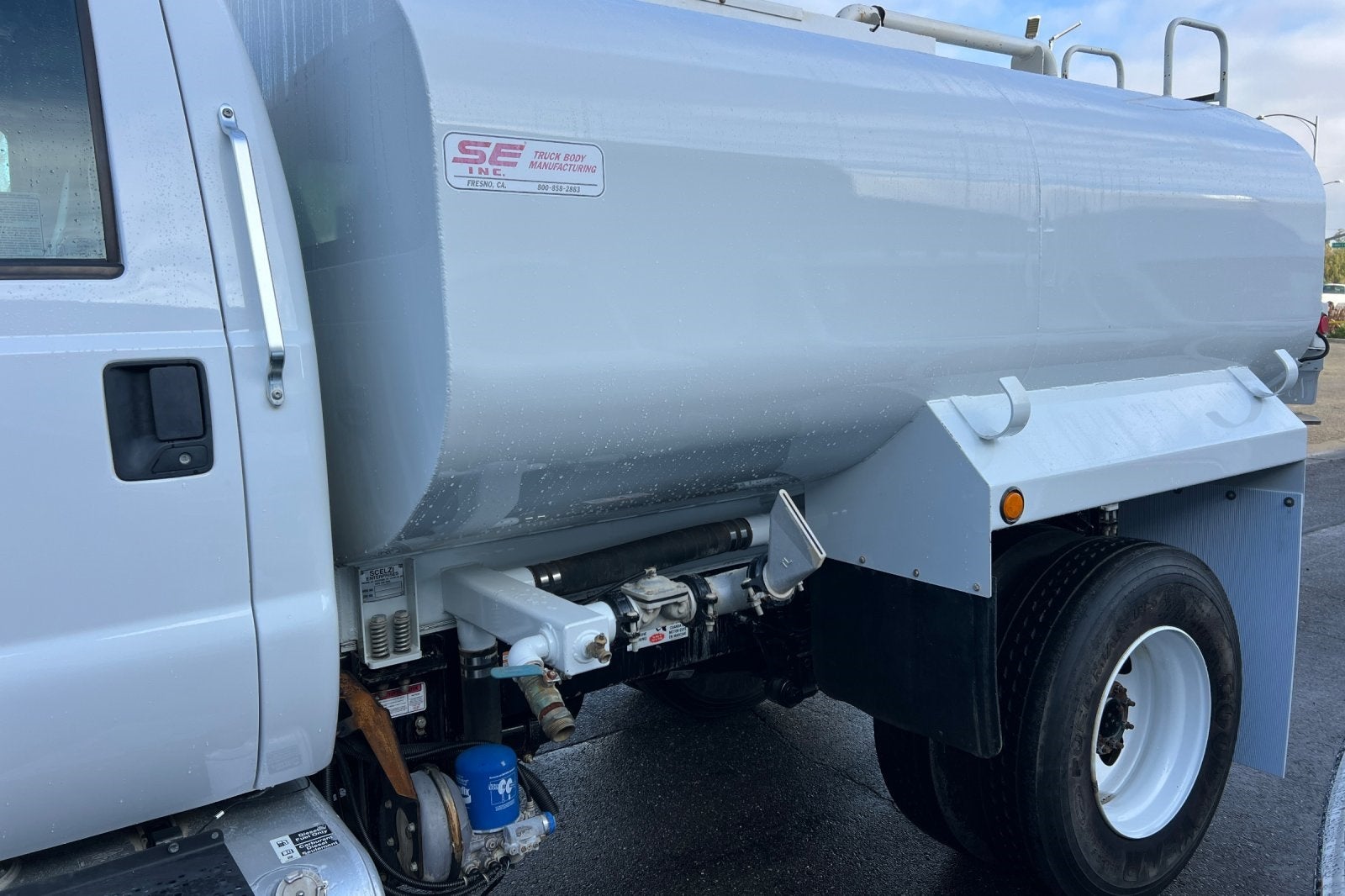 2021 Ford F-750SD Water Tuck w/Air Brakes