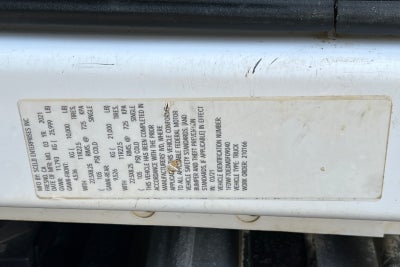 2021 Ford F-750SD Water Tuck w/Air Brakes