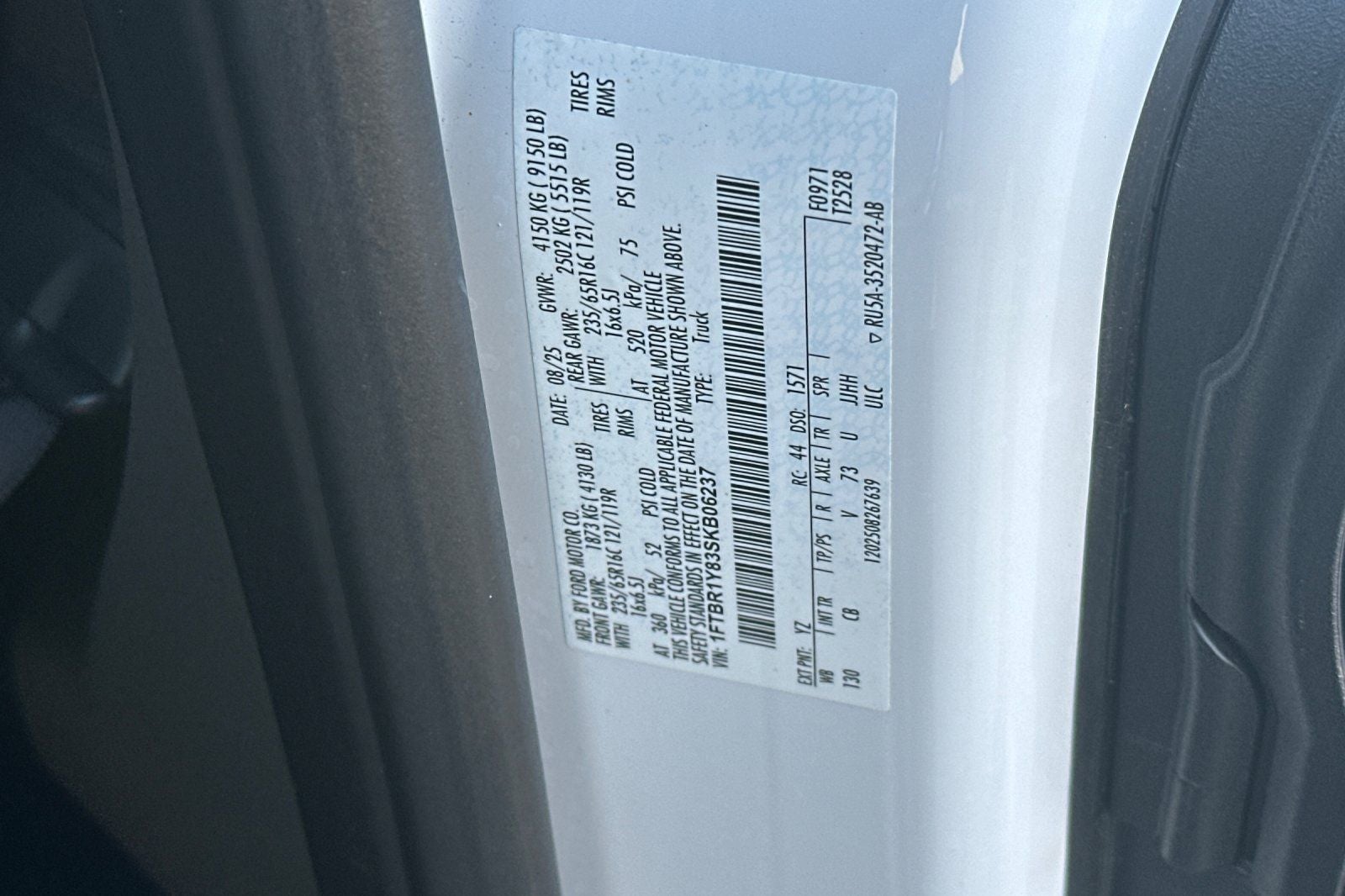 2025 Ford Transit-250 Base