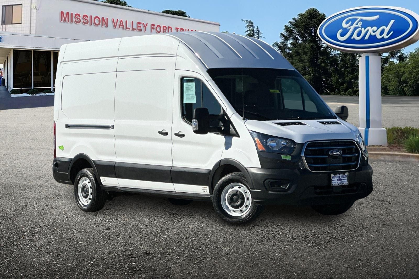 Used 2022 Ford E-Transit Cargo Van Base with VIN 1FTBW1XK1NKA14909 for sale in San Jose, CA