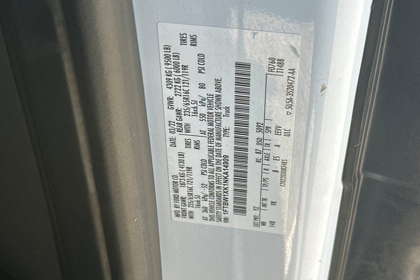 2022 Ford E-Transit-350 Base