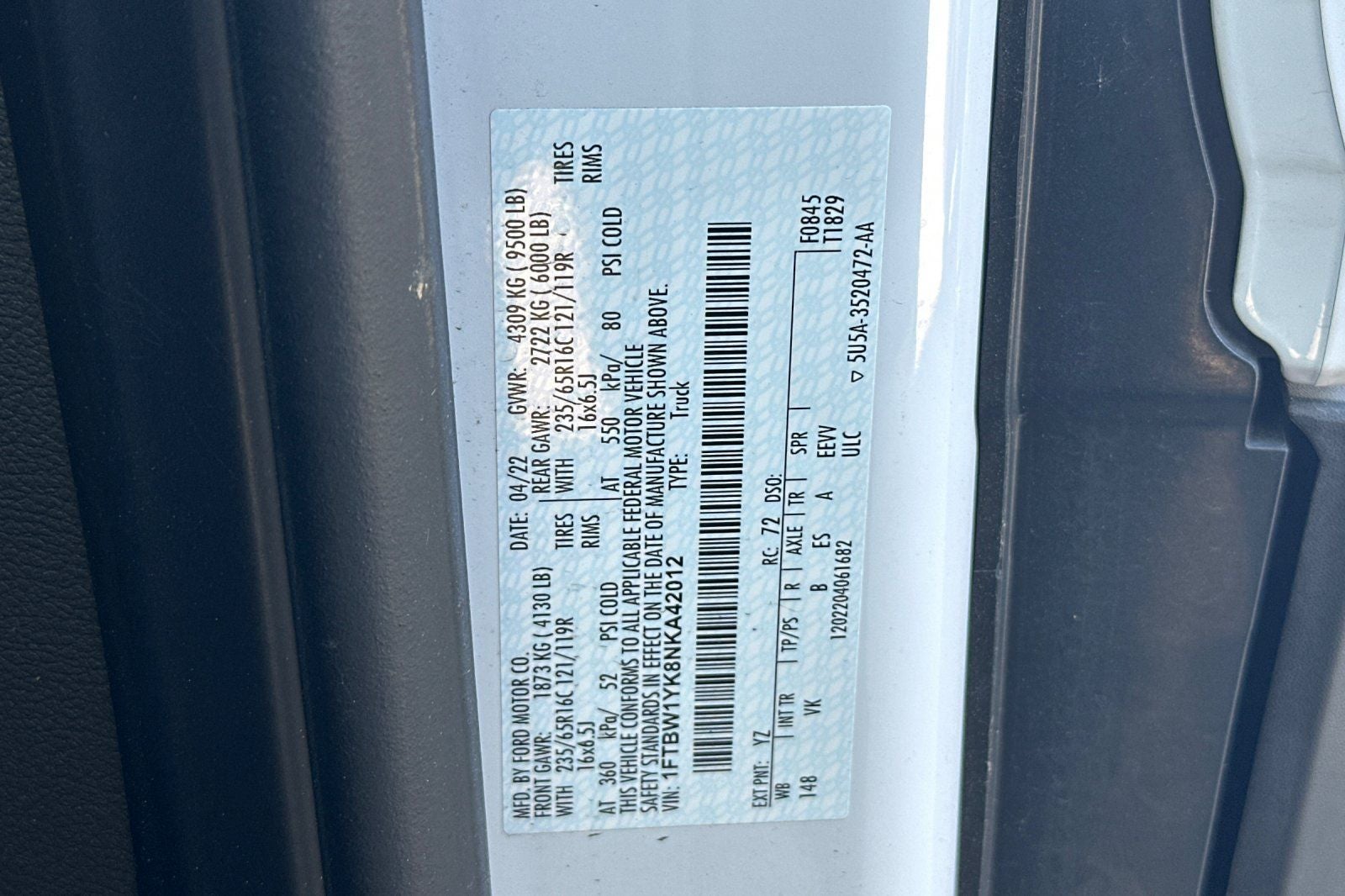 2022 Ford E-Transit-350 Base