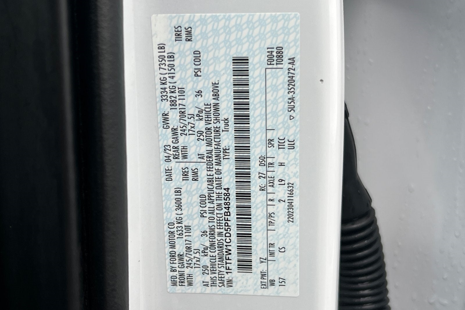 2023 Ford F-150 XL Crew Hybrid