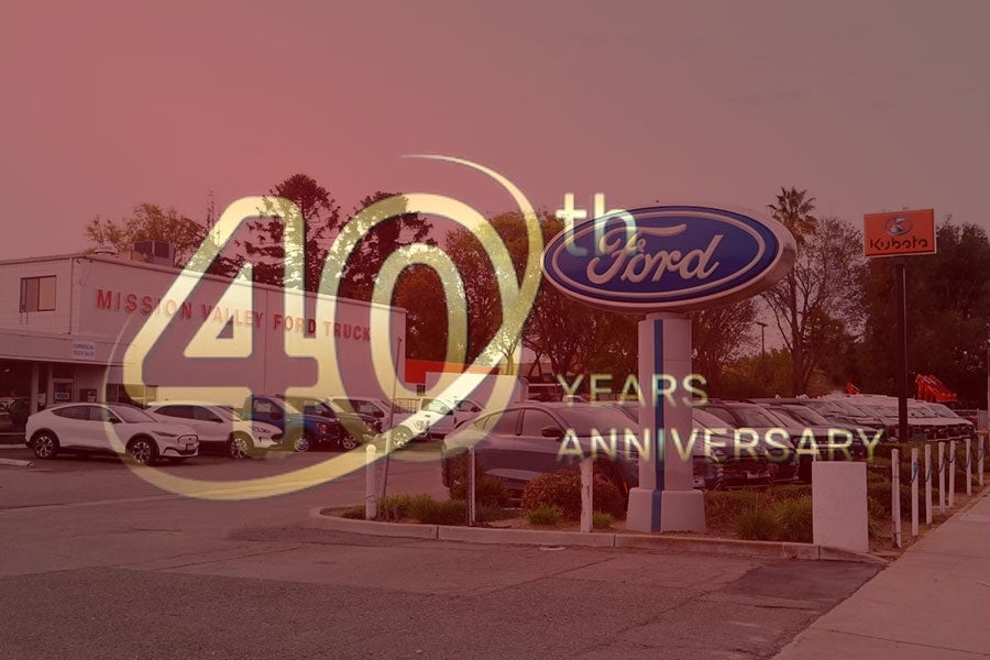 Celebrating 40 years | Mission Valley Ford in San Jose CA