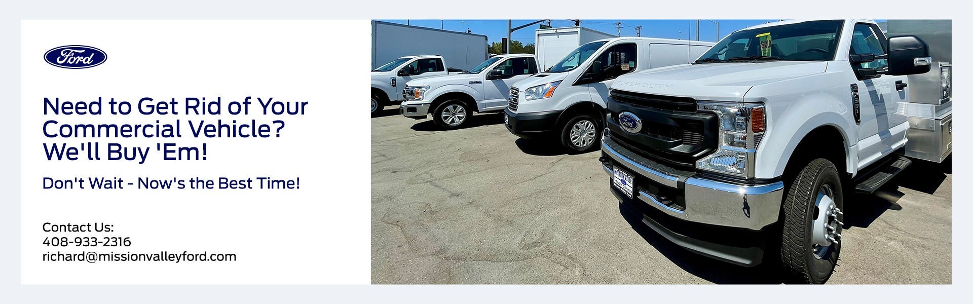 We'll Buy Your Used Vehicle